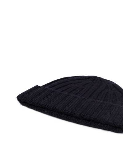 Aspesi ribbed virgin wool beanie outlook