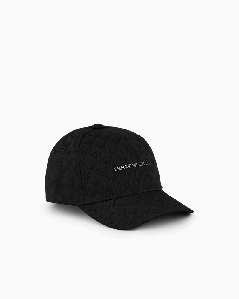 ALL-OVER EAGLE JACQUARD BASEBALL CAP 1