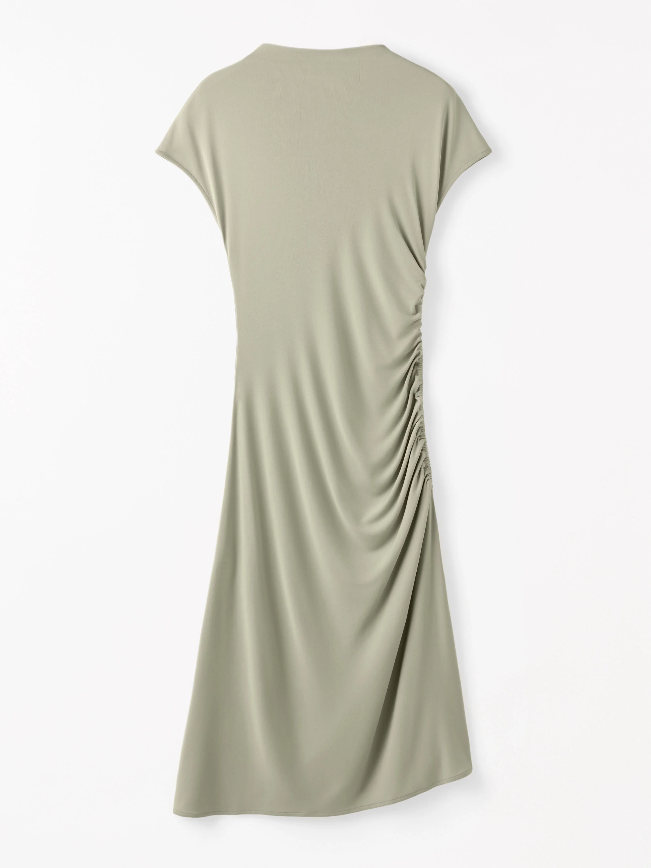 Aliz Sleeveless Draped Dress - 1