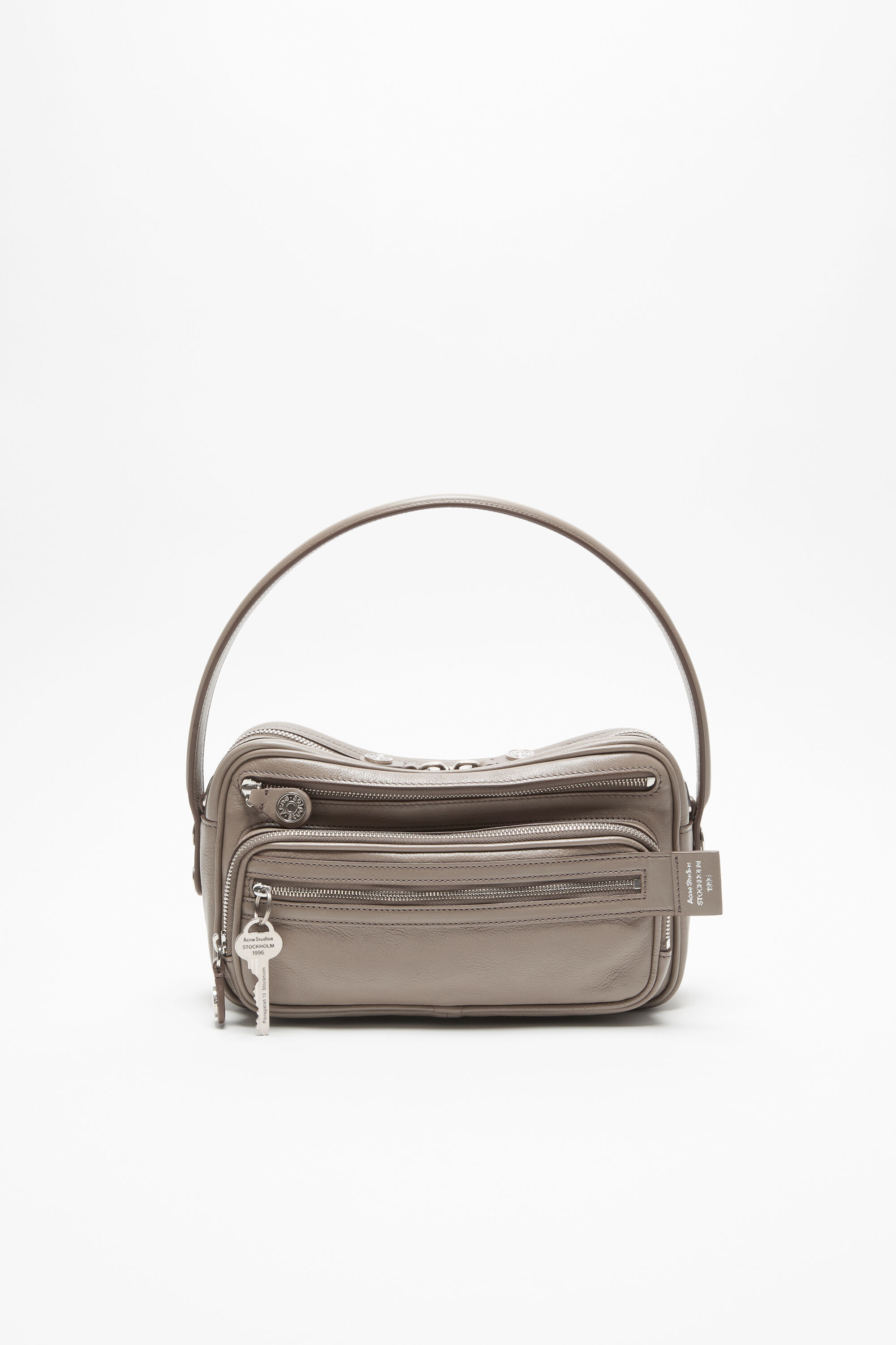 Camero Party shoulder bag - Taupe beige - 8