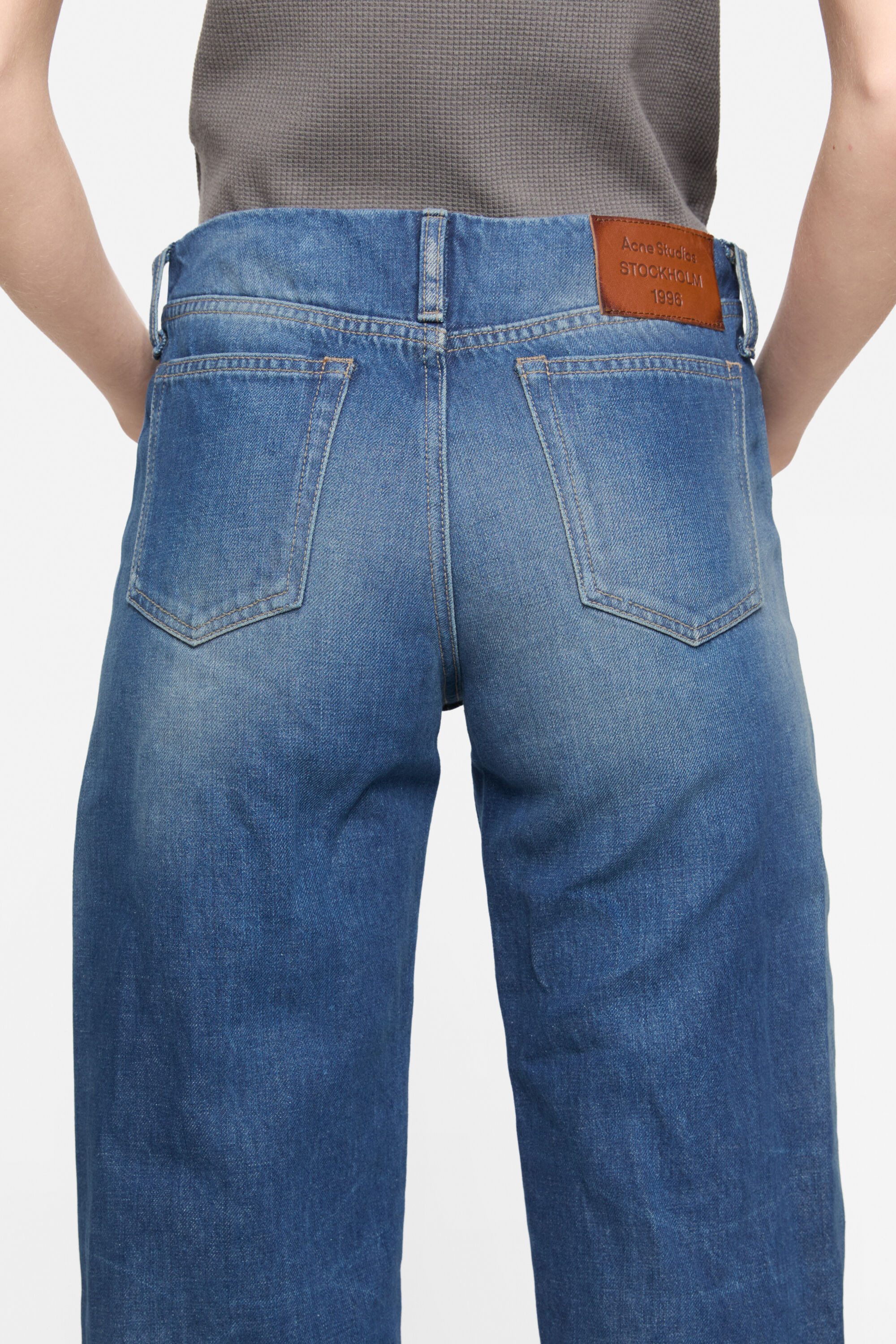Denim trousers - Mid Blue - 7