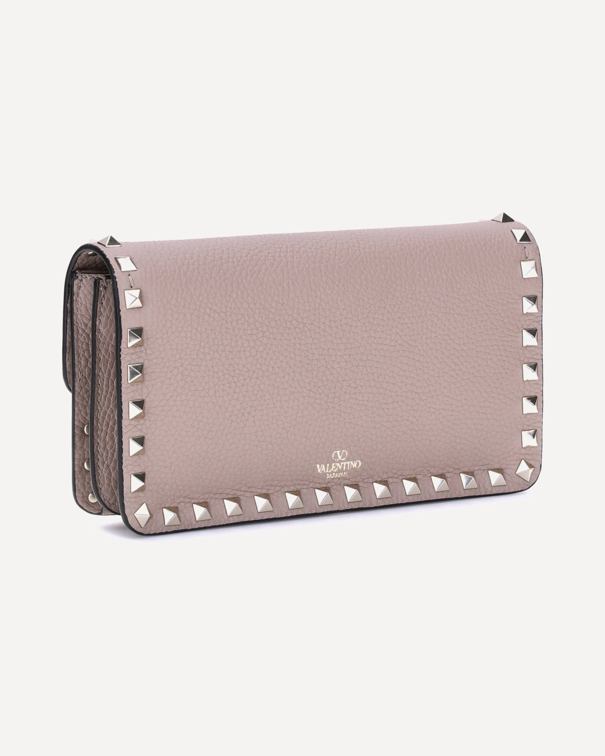 Rockstud Pochette with chain - 3