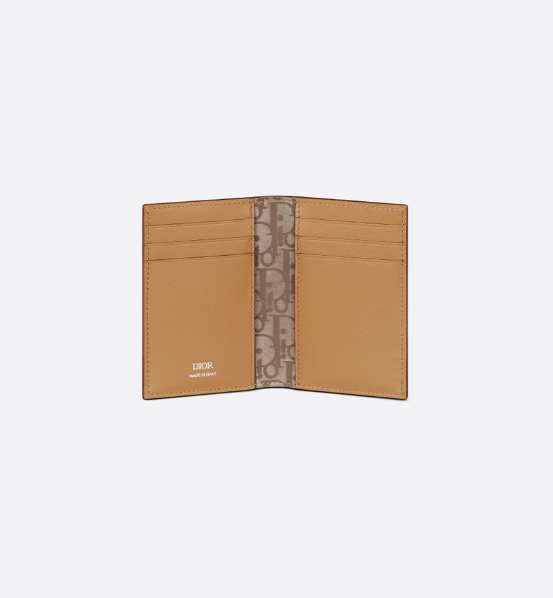 Dior Privé Vertical Bifold Card Holder 4