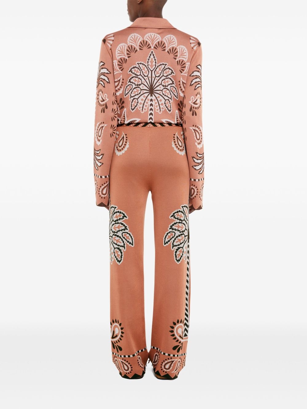 Wild Wonder Foulard palazzo pants - 4