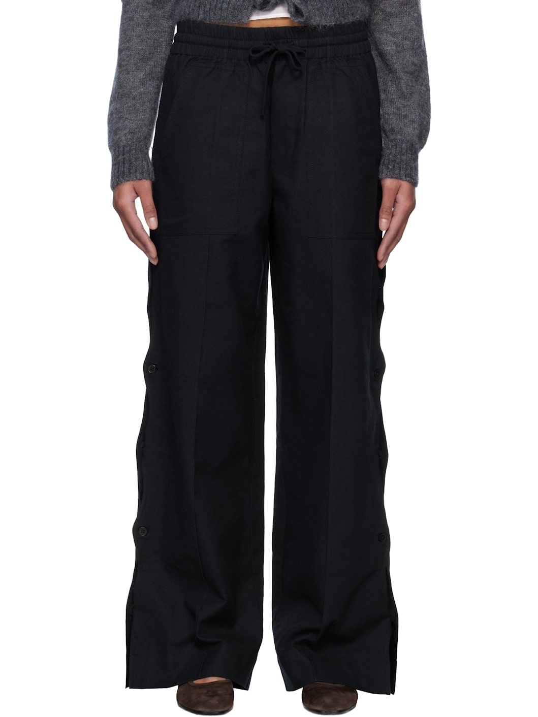 Black Shai Trousers - 1