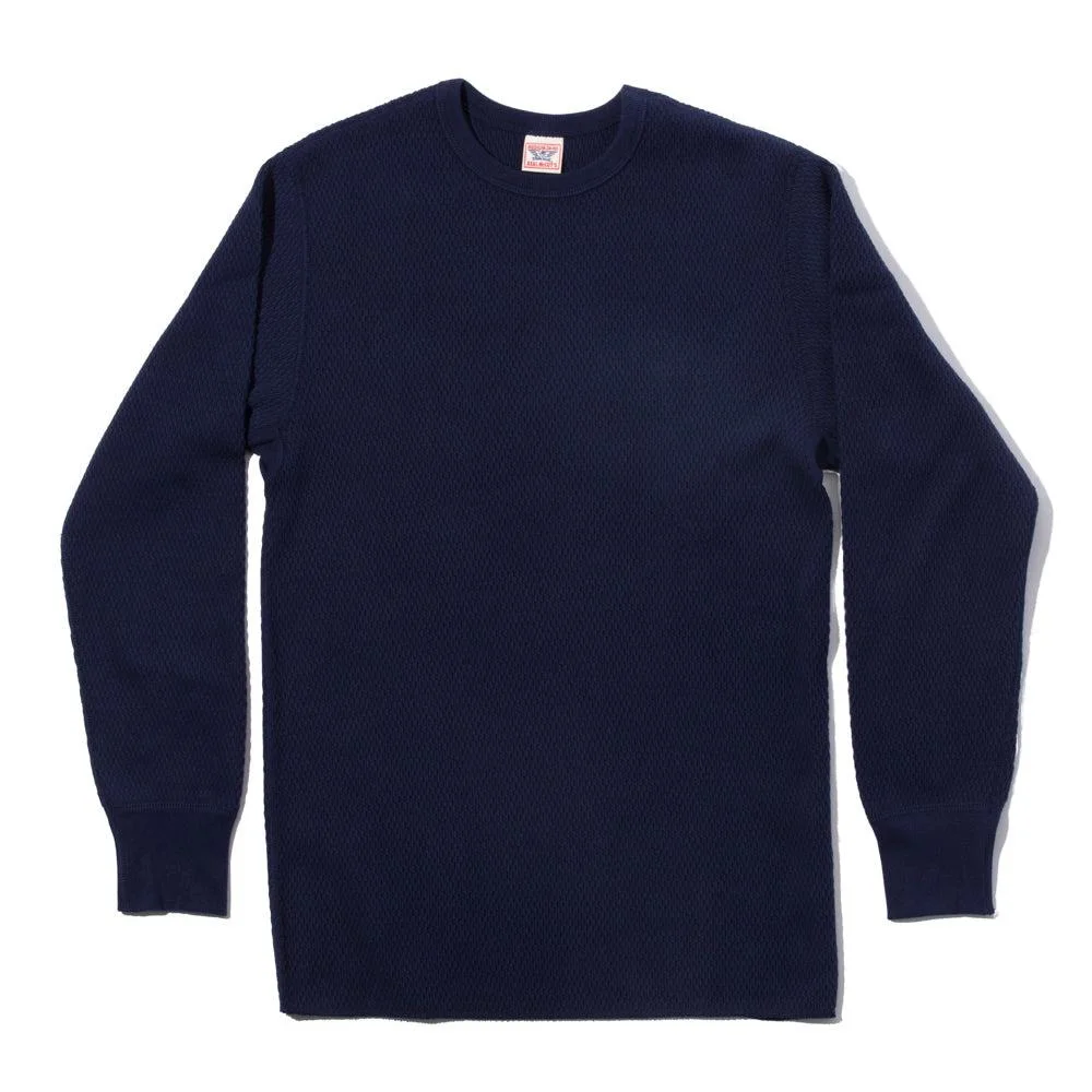 The Real McCoy's U.S. Army Military Thermal Shirt Navy - 1