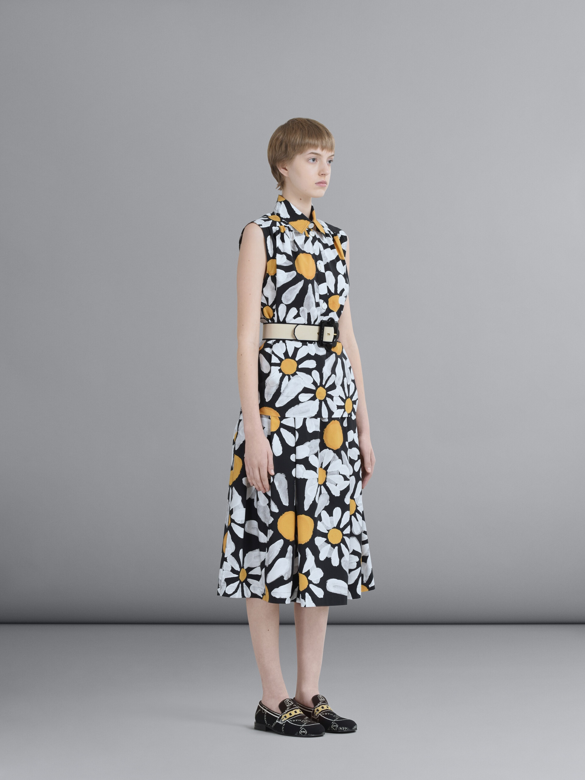 EUPHORIA PRINT POPLIN BALLOON SKIRT - 5