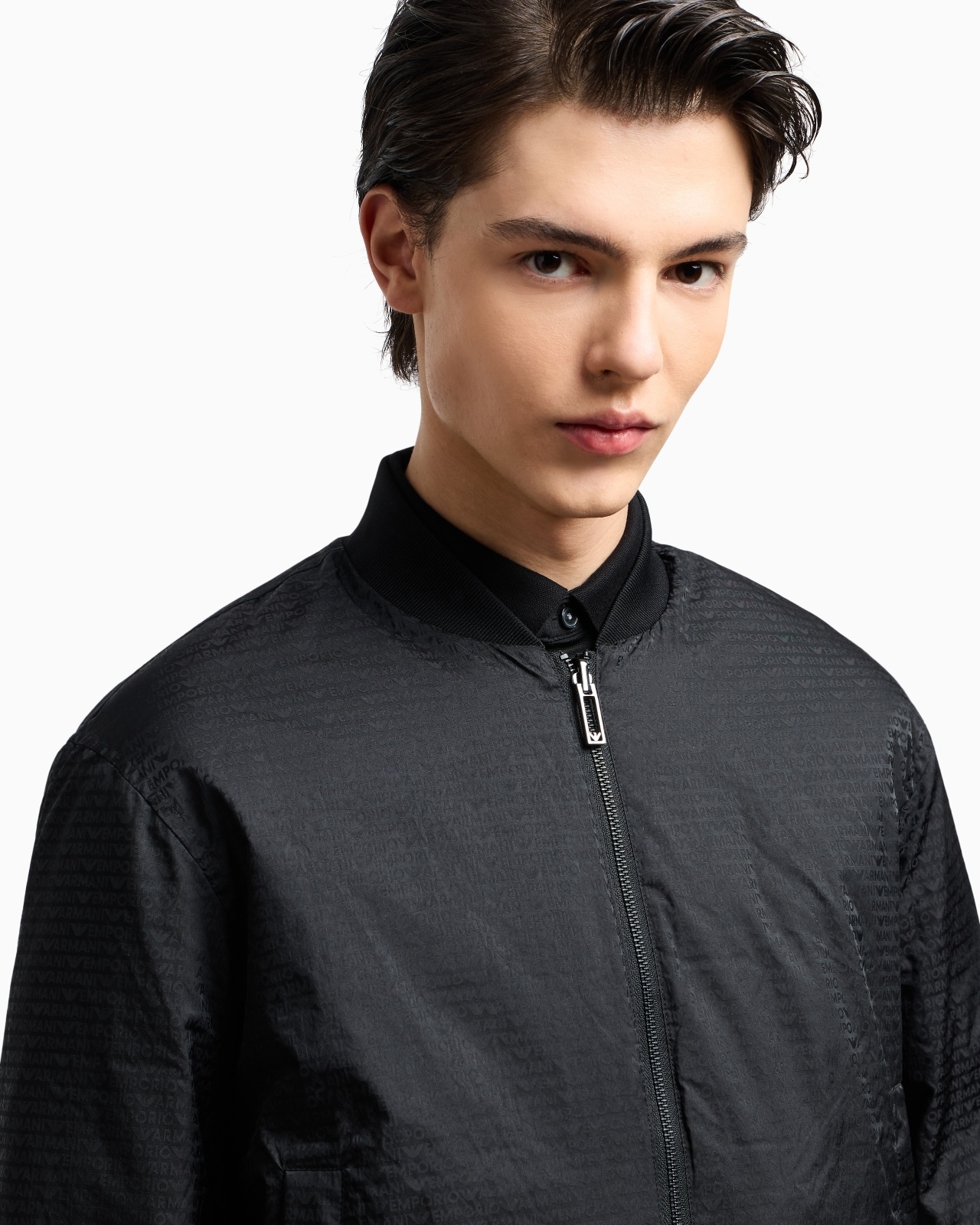REVERSIBLE BLOUSON IN SHINY QUILTED NYLON WITH LUNAR NEW YEAR EMBROIDERY - 6