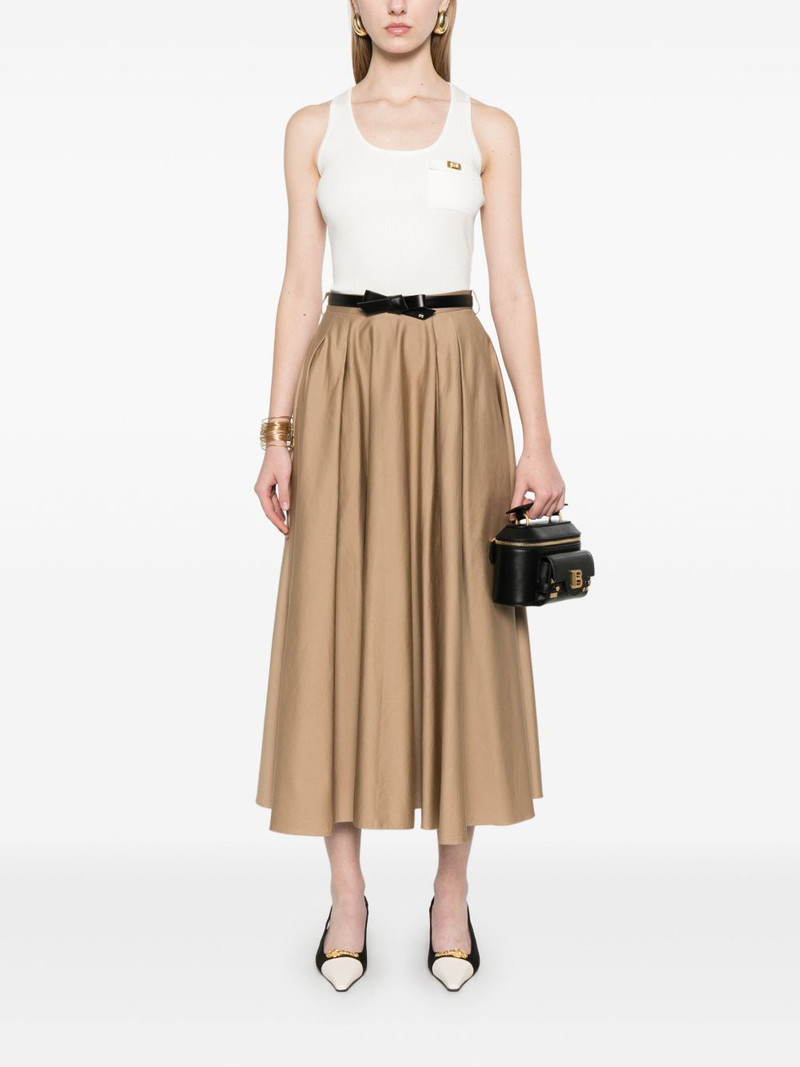 ELISABETTA FRANCHI ribbed tank top outlook