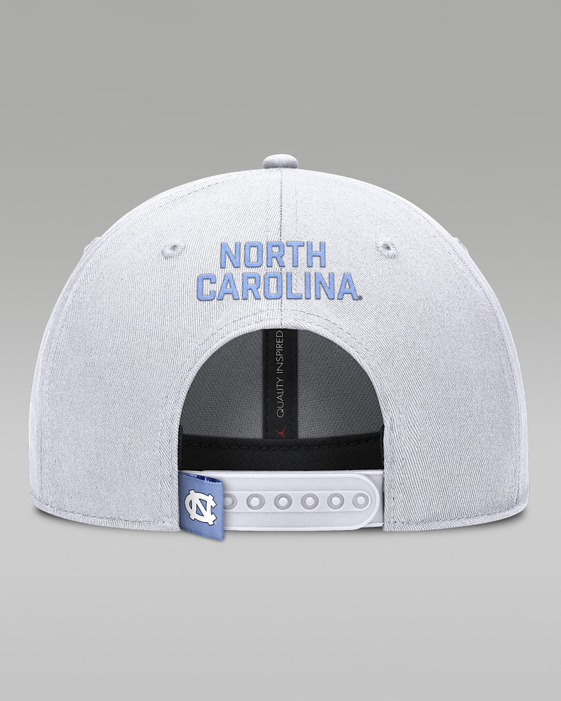 Jordan North Carolina On-Field Rise Gameday Men's Jordan Brand Dri-FIT College Trucker Adjustable Hat outlook