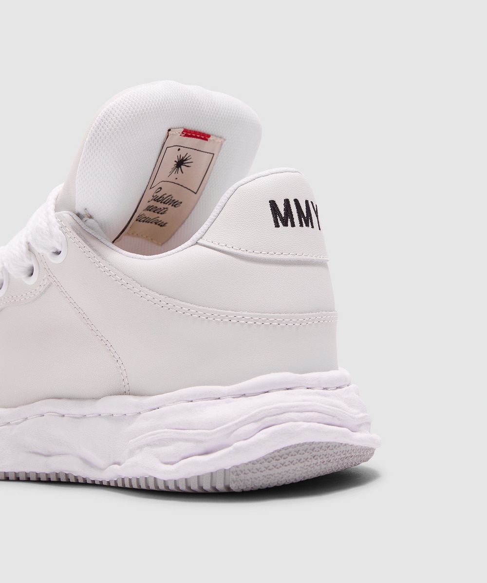 Wayne low original sole leather sneaker - 8