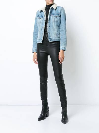 Levi's sherling denim jacket outlook