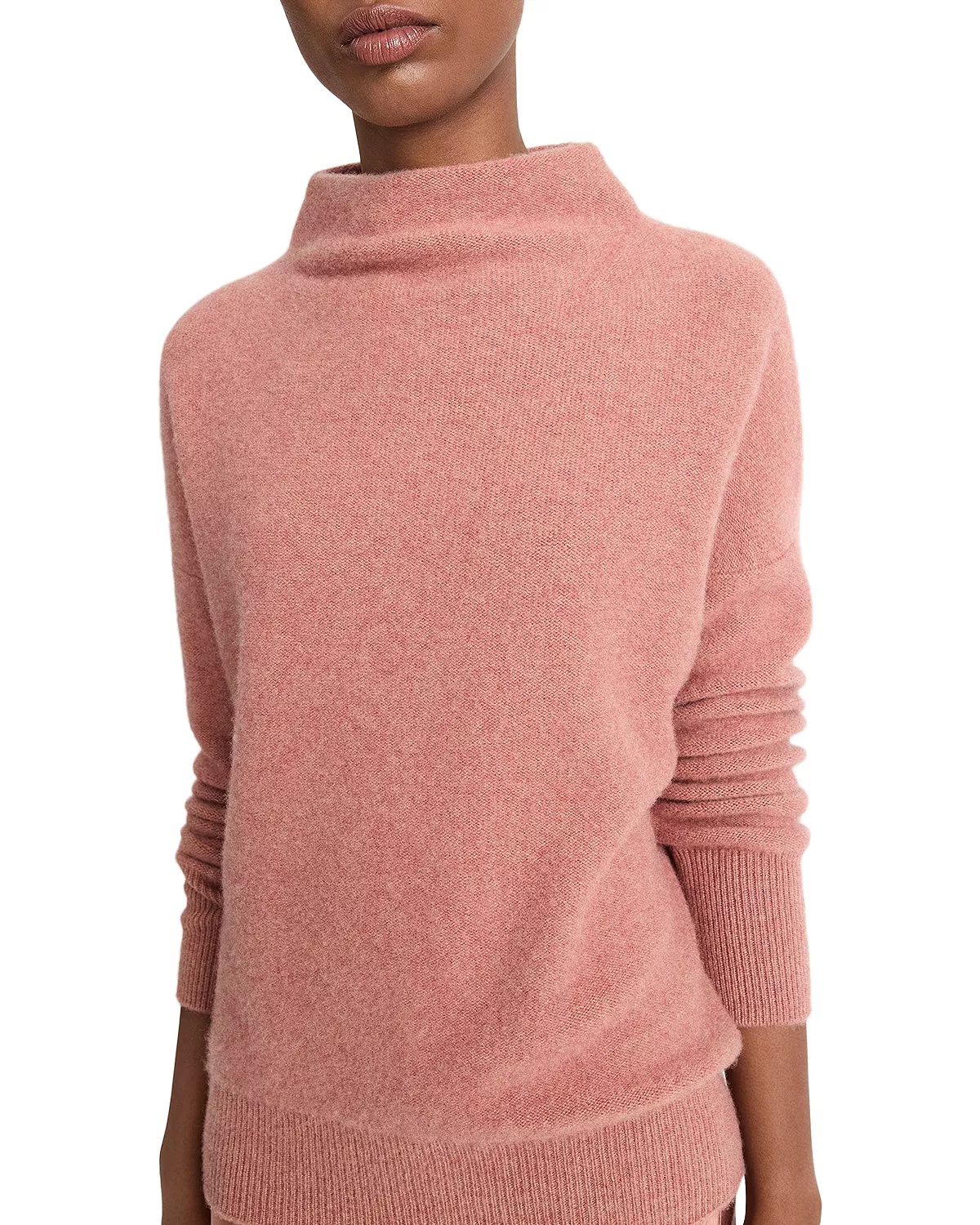 Boiled Cashmere Funnel Neck Sweater - 5