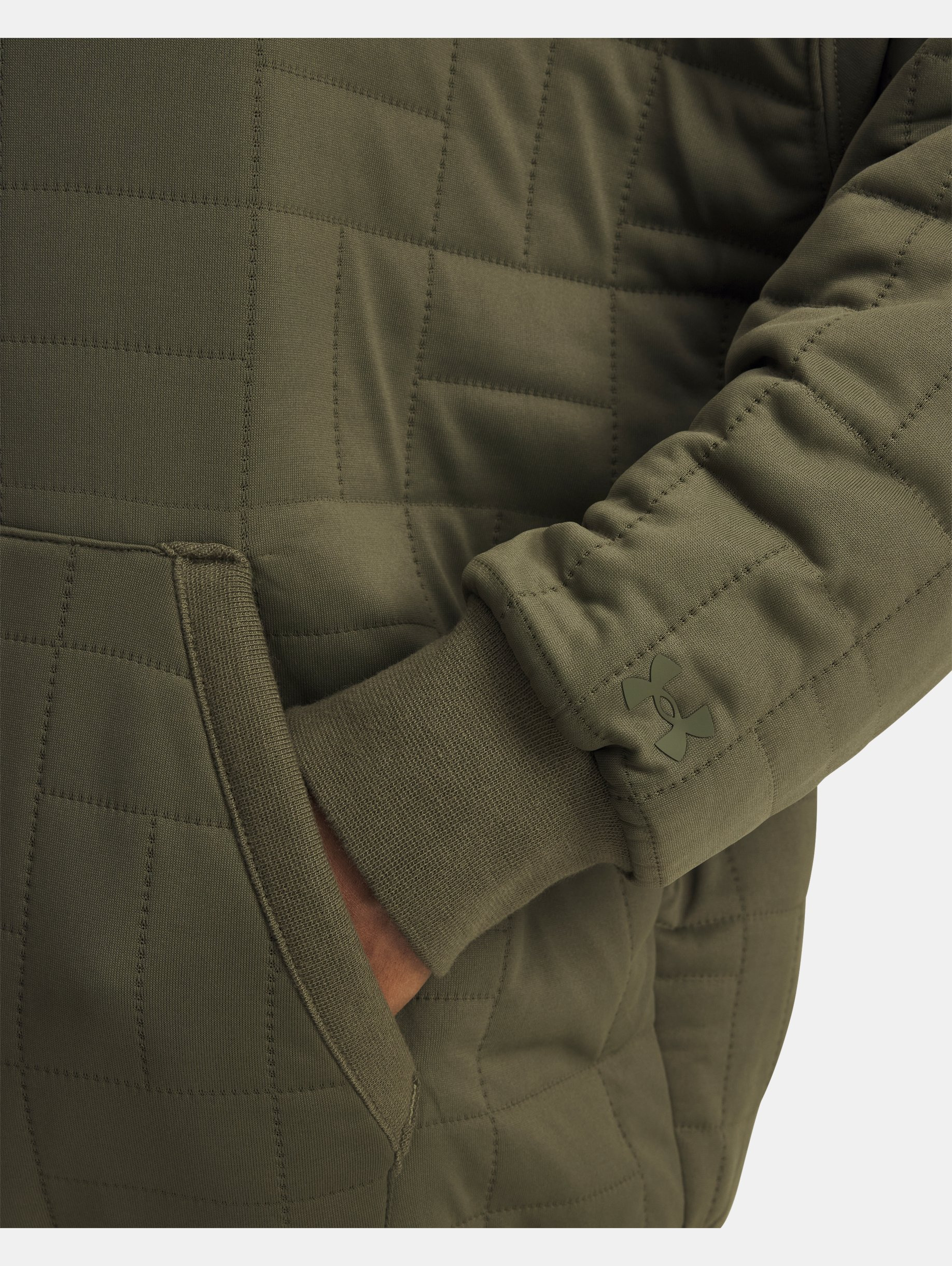 UA Unstoppable Fleece Textured - 3