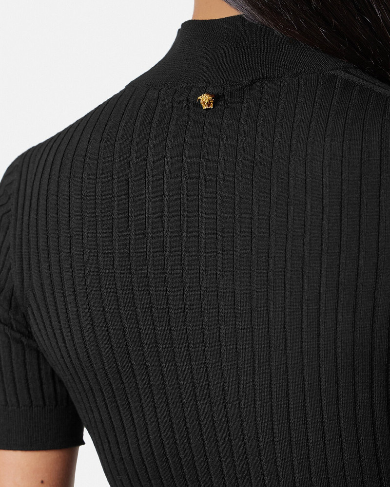 Ribbed Knit T-Shirt 3