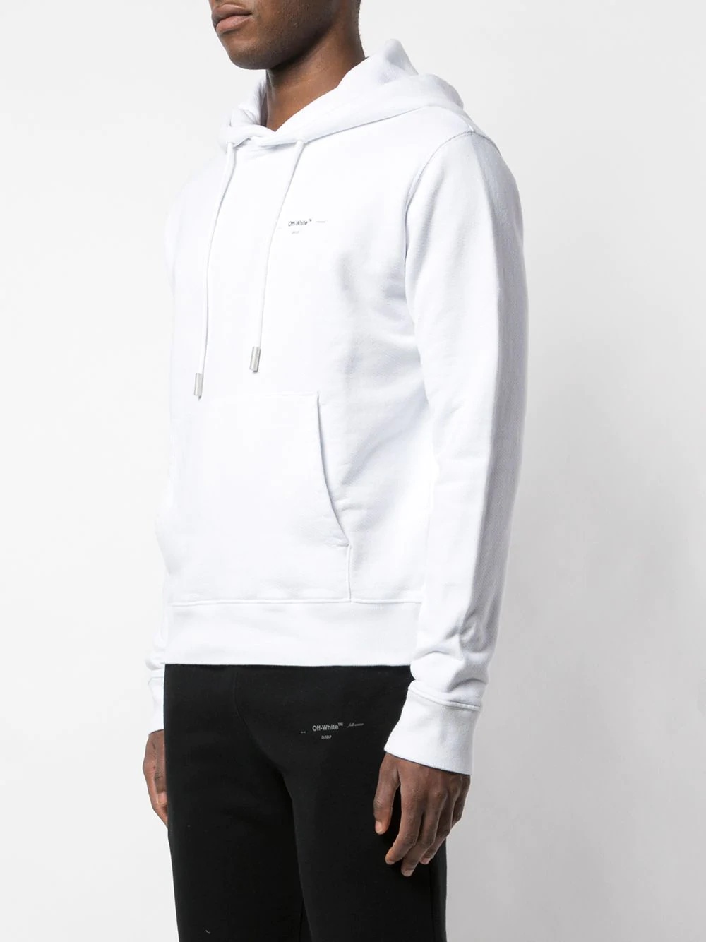 logo hooded sweatshirt - 3