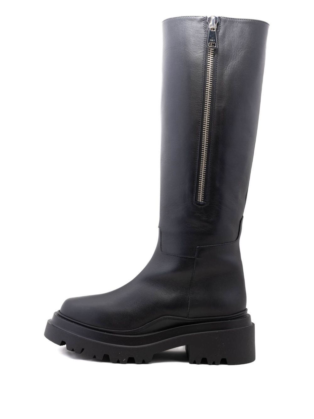 zip-detail platform boots - 5