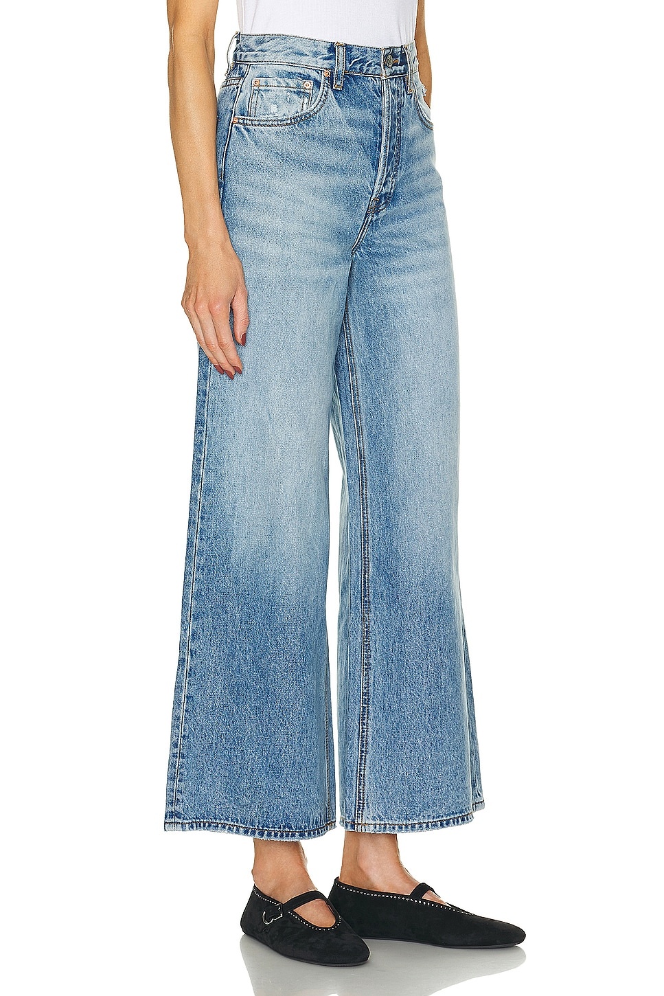 Norah High Rise Crop Wide Leg - 3
