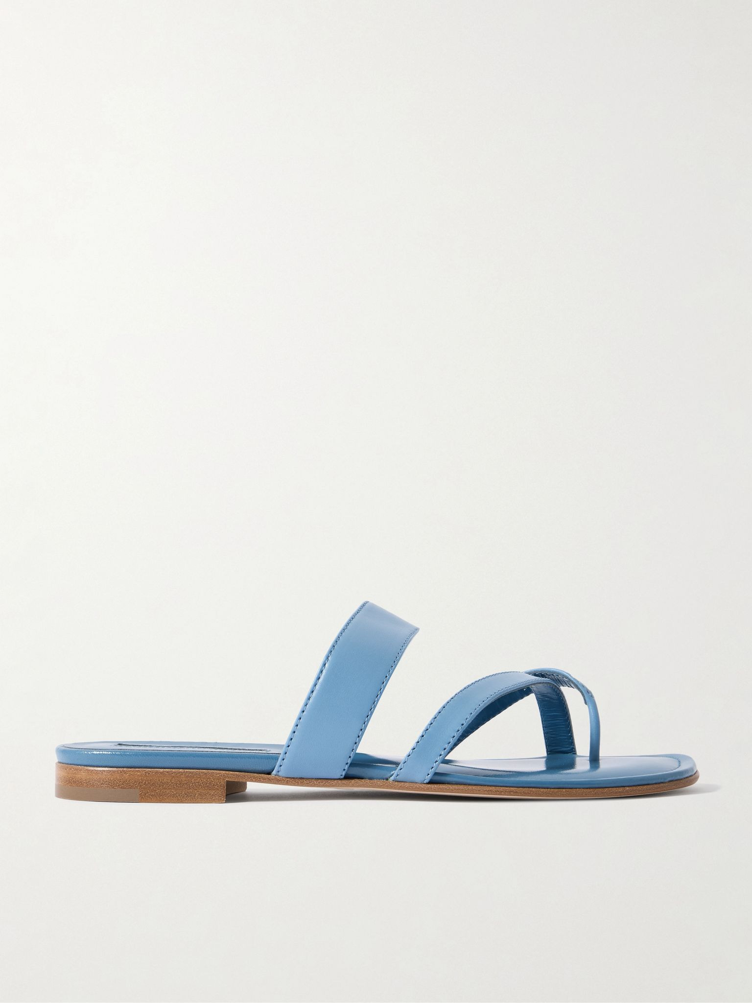 Susa leather sandals Sky blue - 1