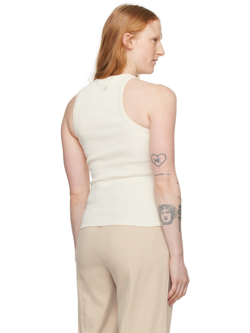 Yellow Scoop Tank Top - 2