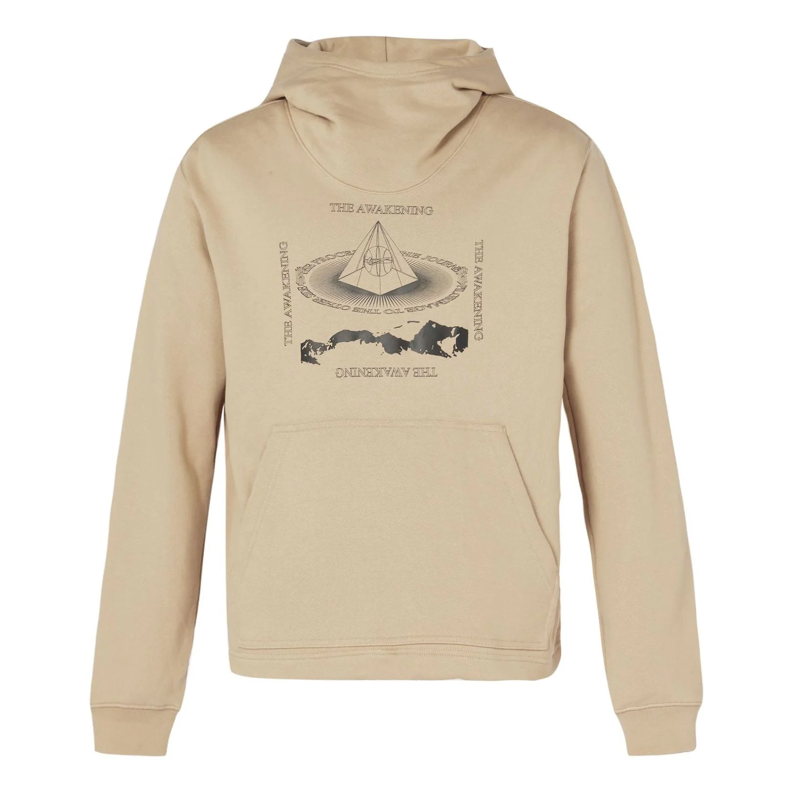 Nike Kyrie Alphabet Printing Pullover 'Khaki' DA6693-247 - 1