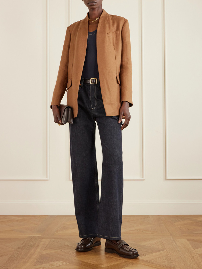 Brunello Cucinelli Bead-embellished Ribbed Cotton-blend Jersey Tank outlook