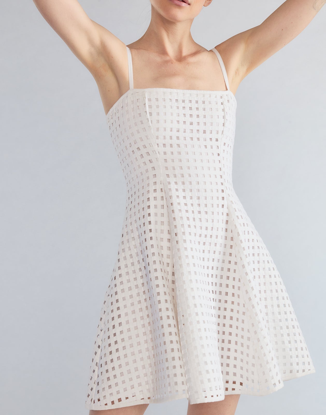 Birdcage Mini Dress - 4