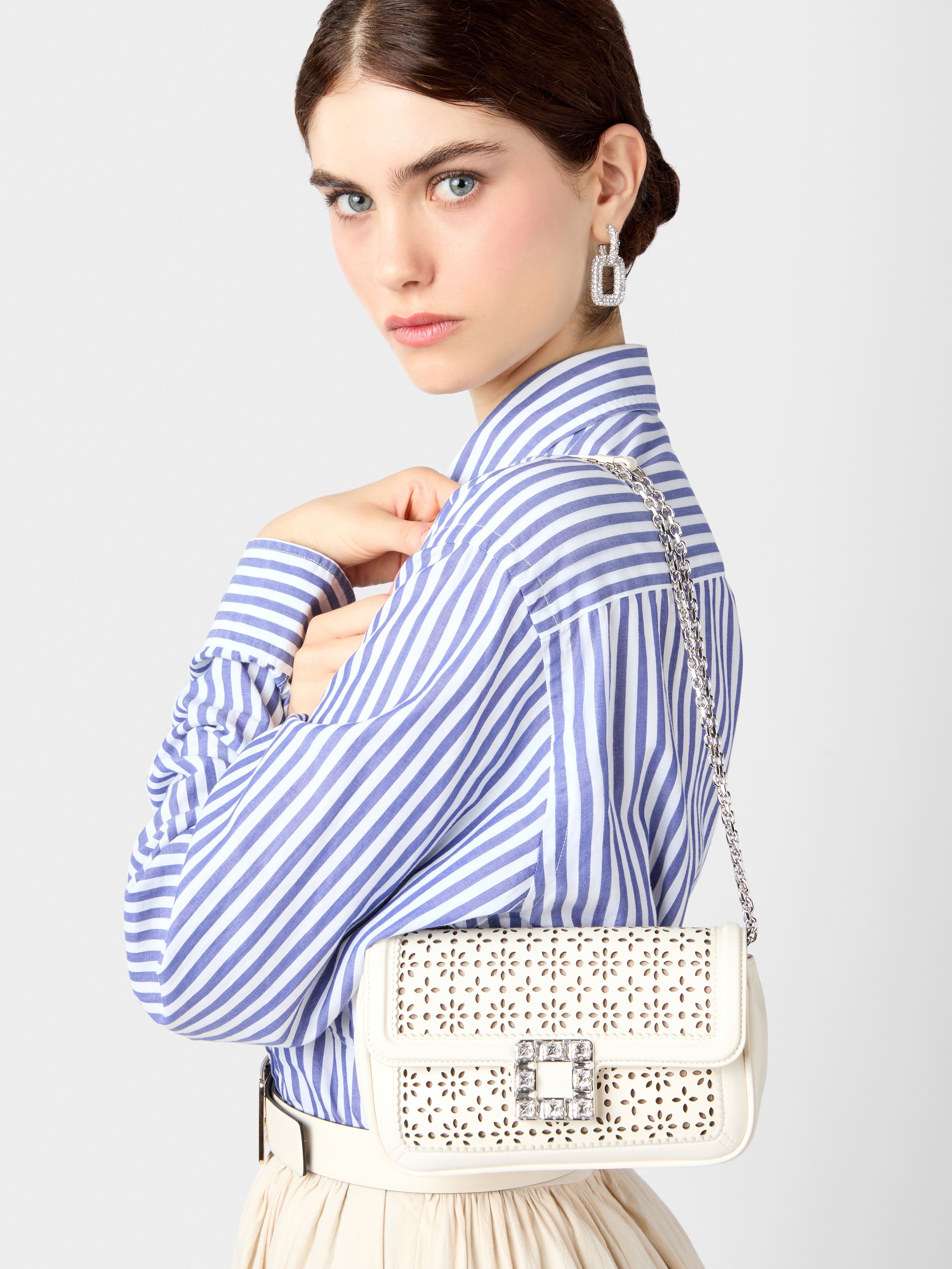 Jeu de Fille Clutch in leather - 8