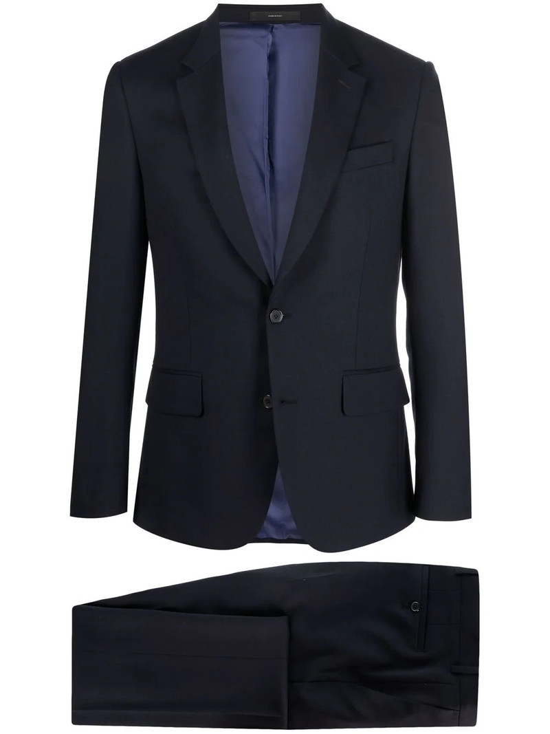 fitted single-breasted suit 1