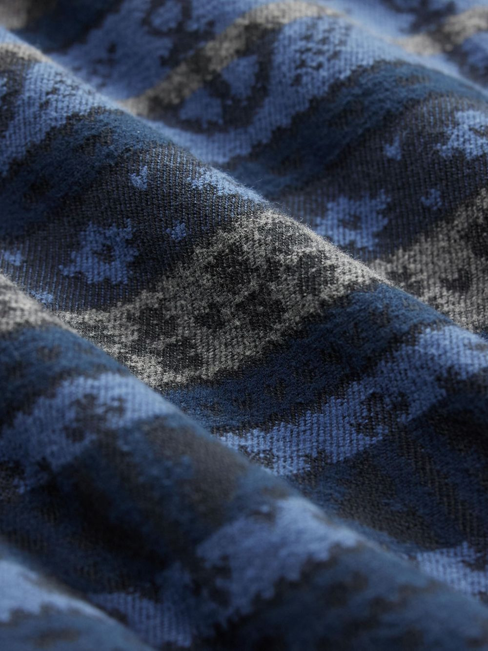 patterned-jacquard cotton shirt - 5