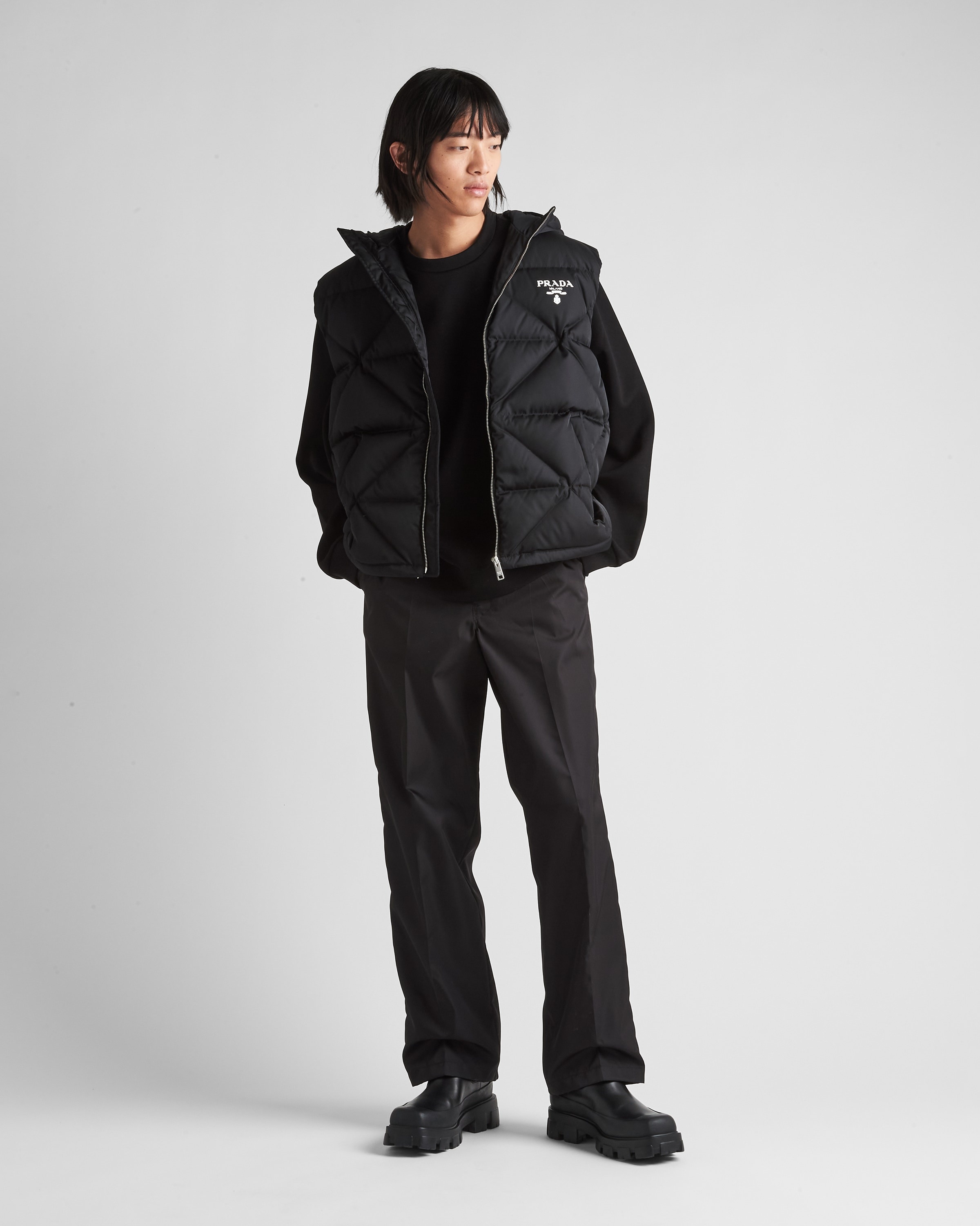 Re-Nylon down vest - 2