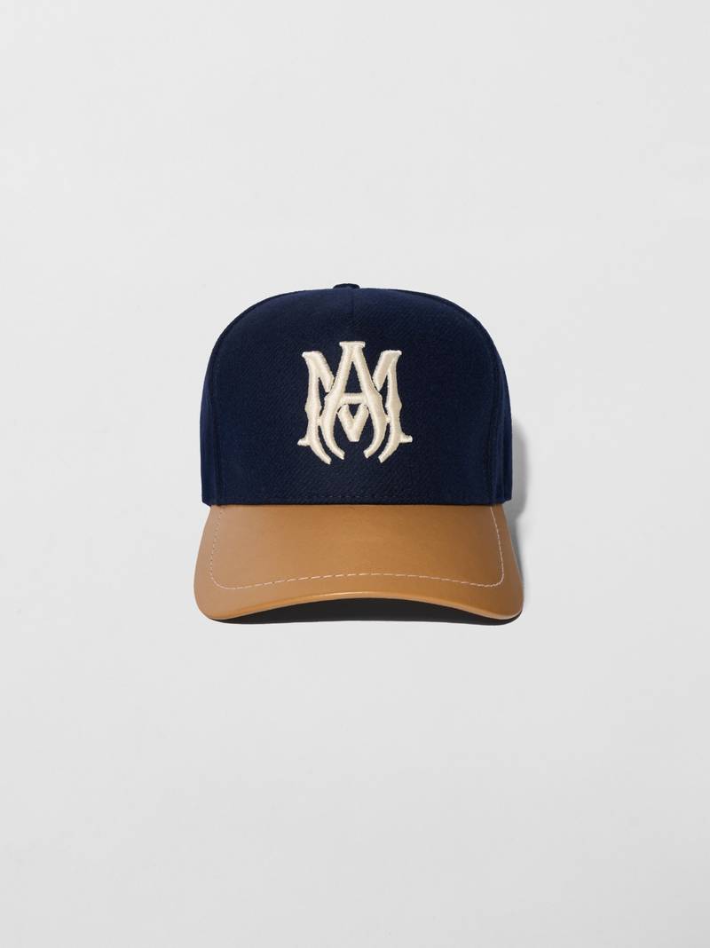 WOOL/LEATHER MA HAT 1