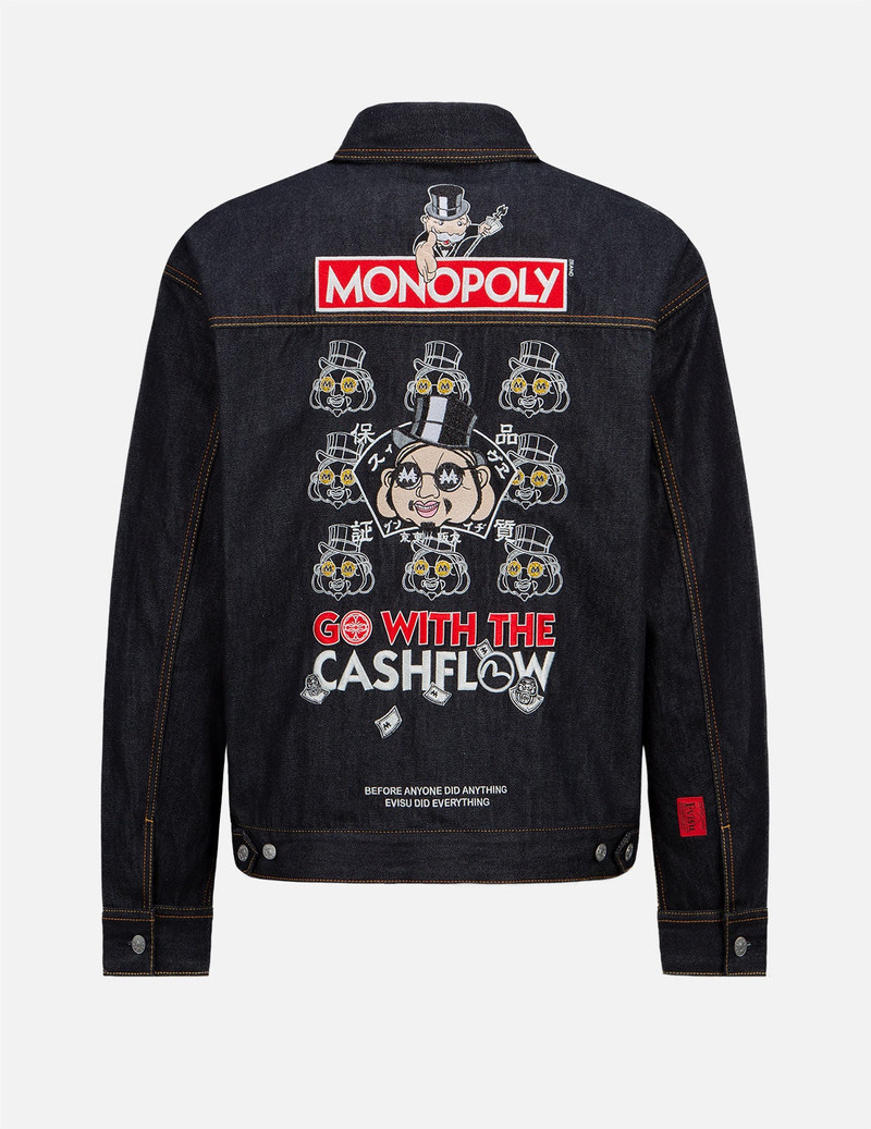 EVISU x MONOPOLY Denim Jacket 7