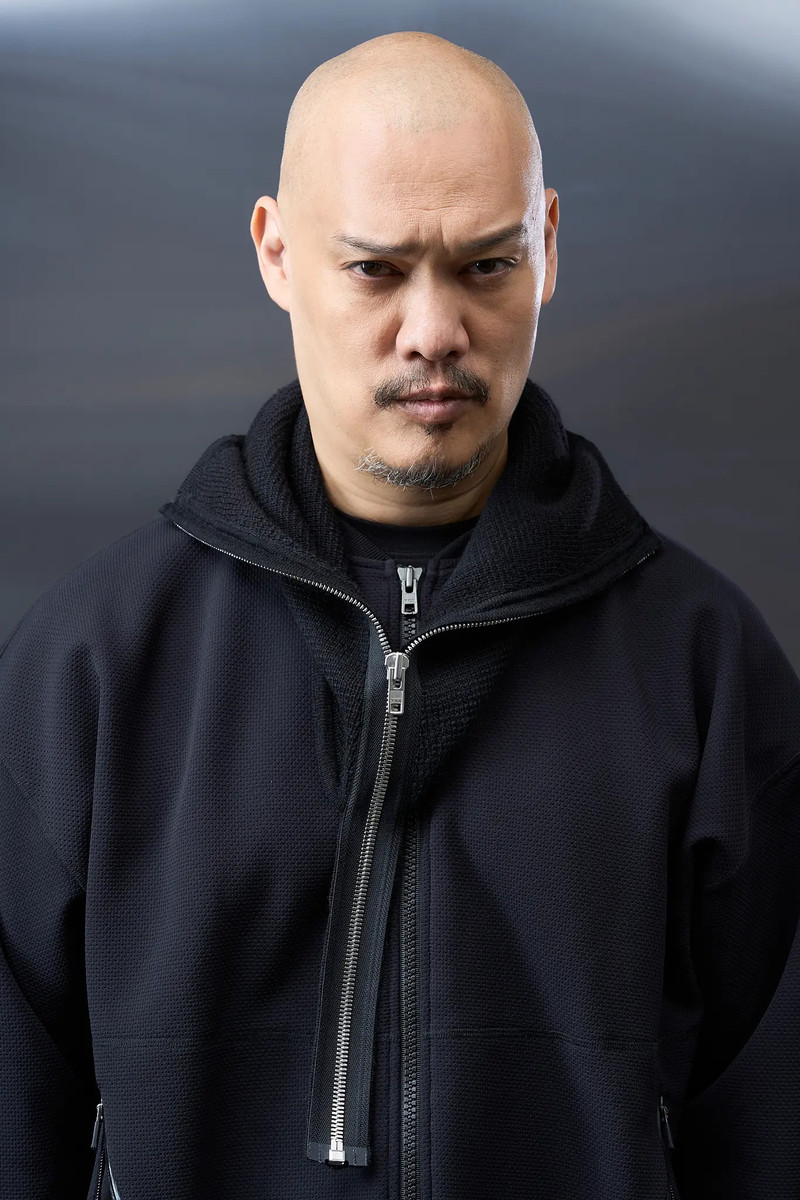 BK2-AK Zippered Baby Llama Balaclava Black 15