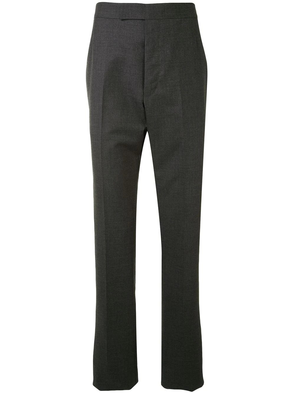 super 120s twill classic backstrap trousers - 1