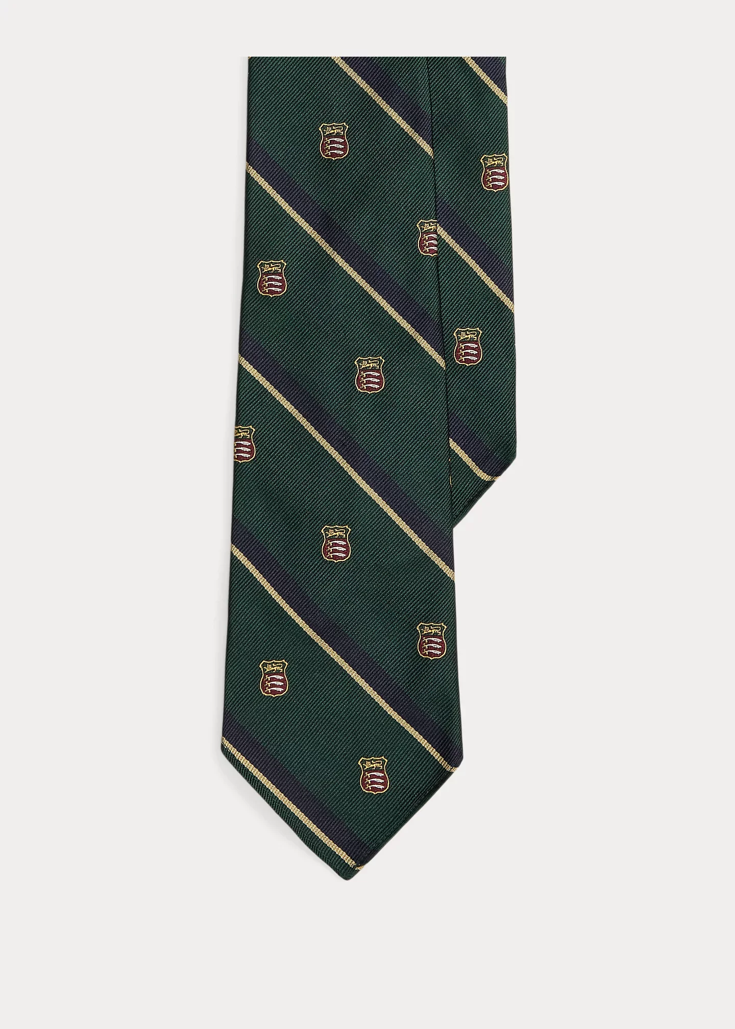 Vintage-Inspired Striped Club Tie - 1