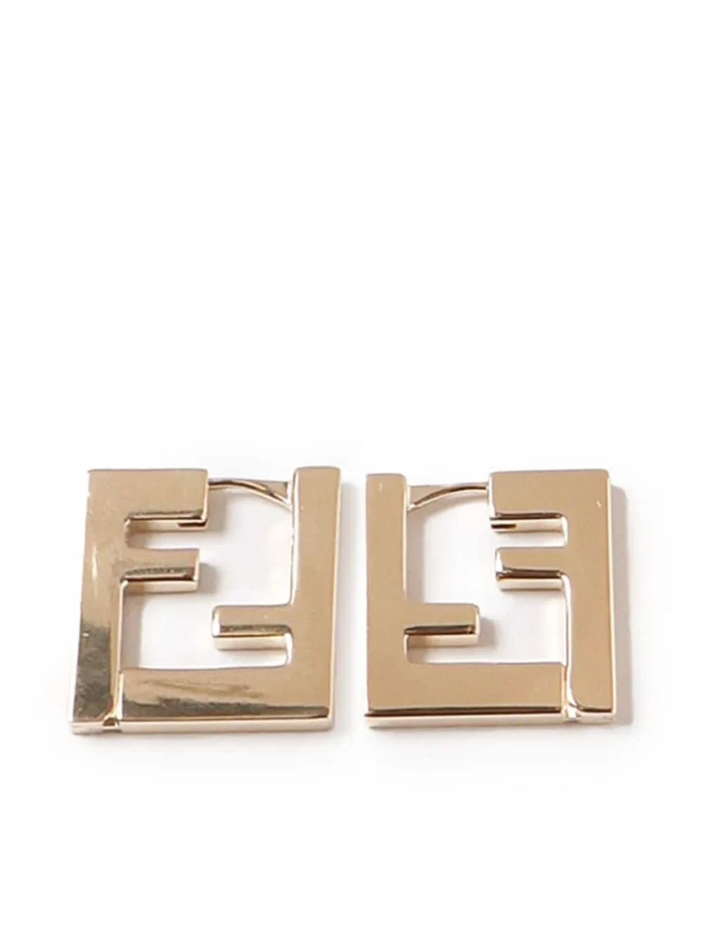 FF motif earrings - 1