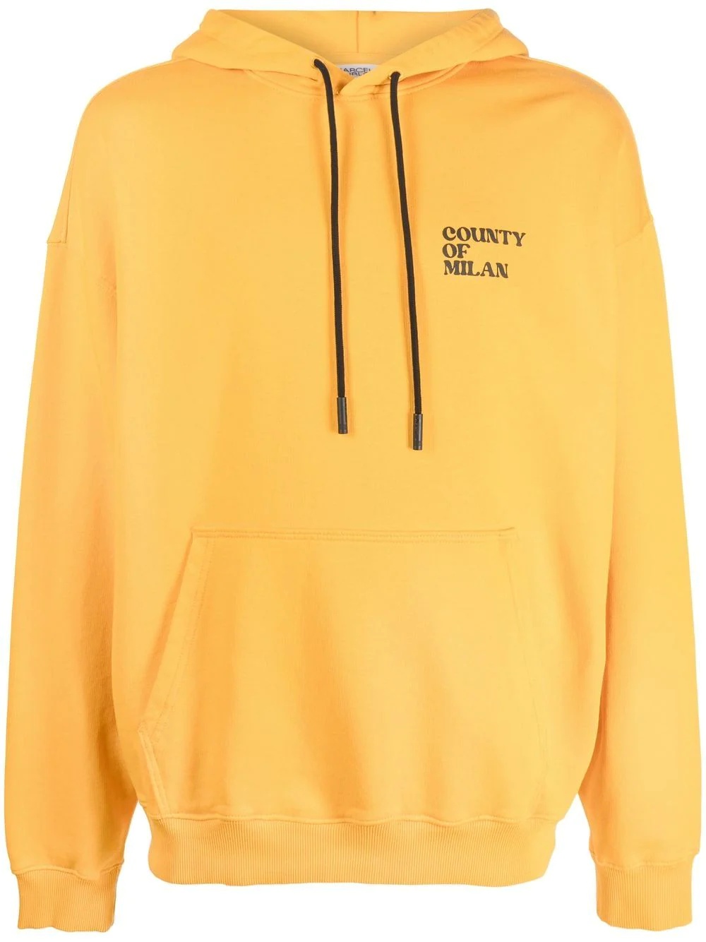 logo-print pullover hoodie - 1