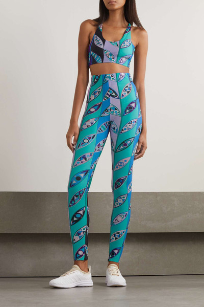 PUCCI Printed stretch leggings outlook