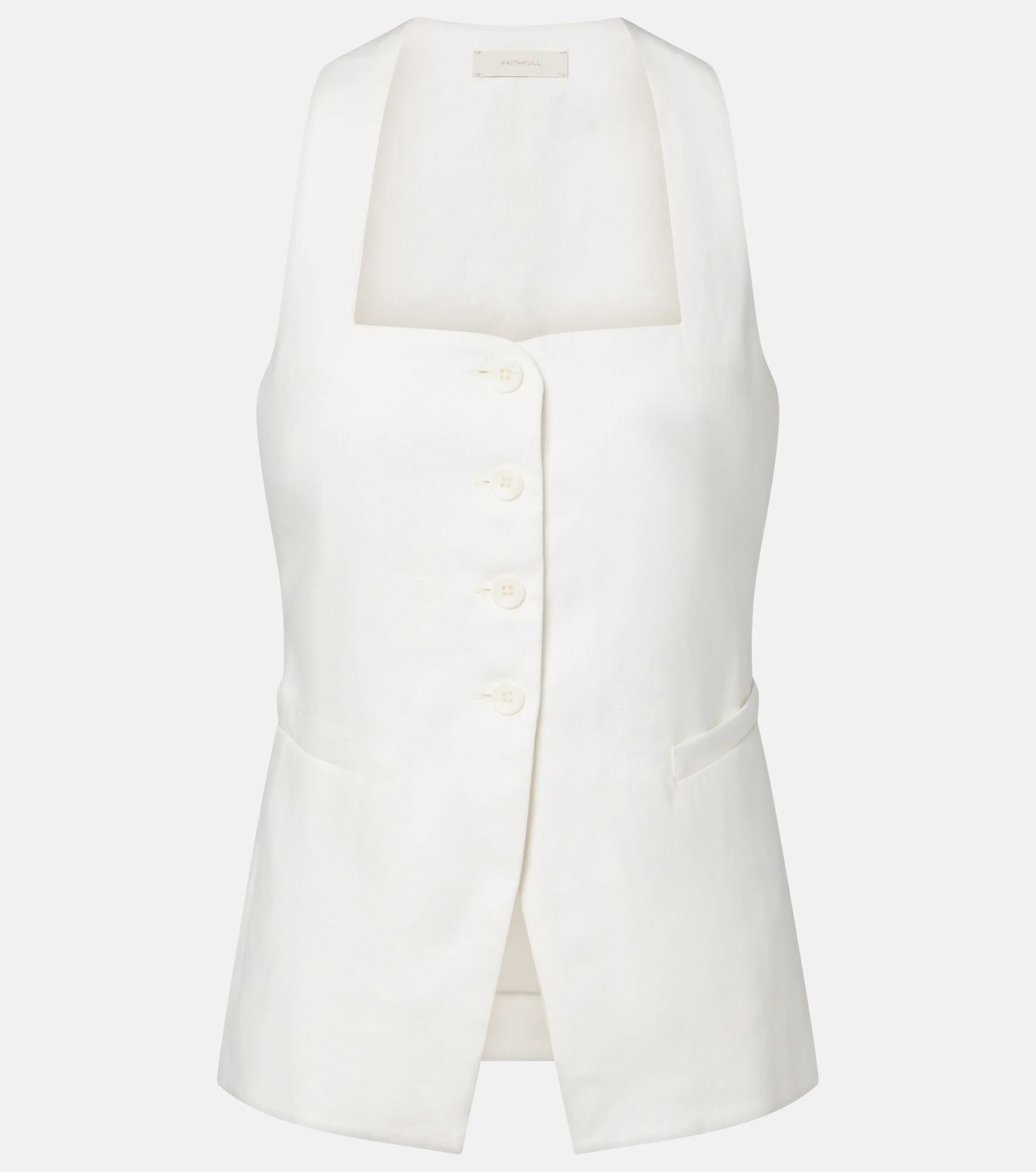 Jackie linen vest - 1