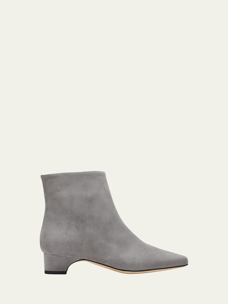 Tolarc Suede Zip Ankle Booties 1