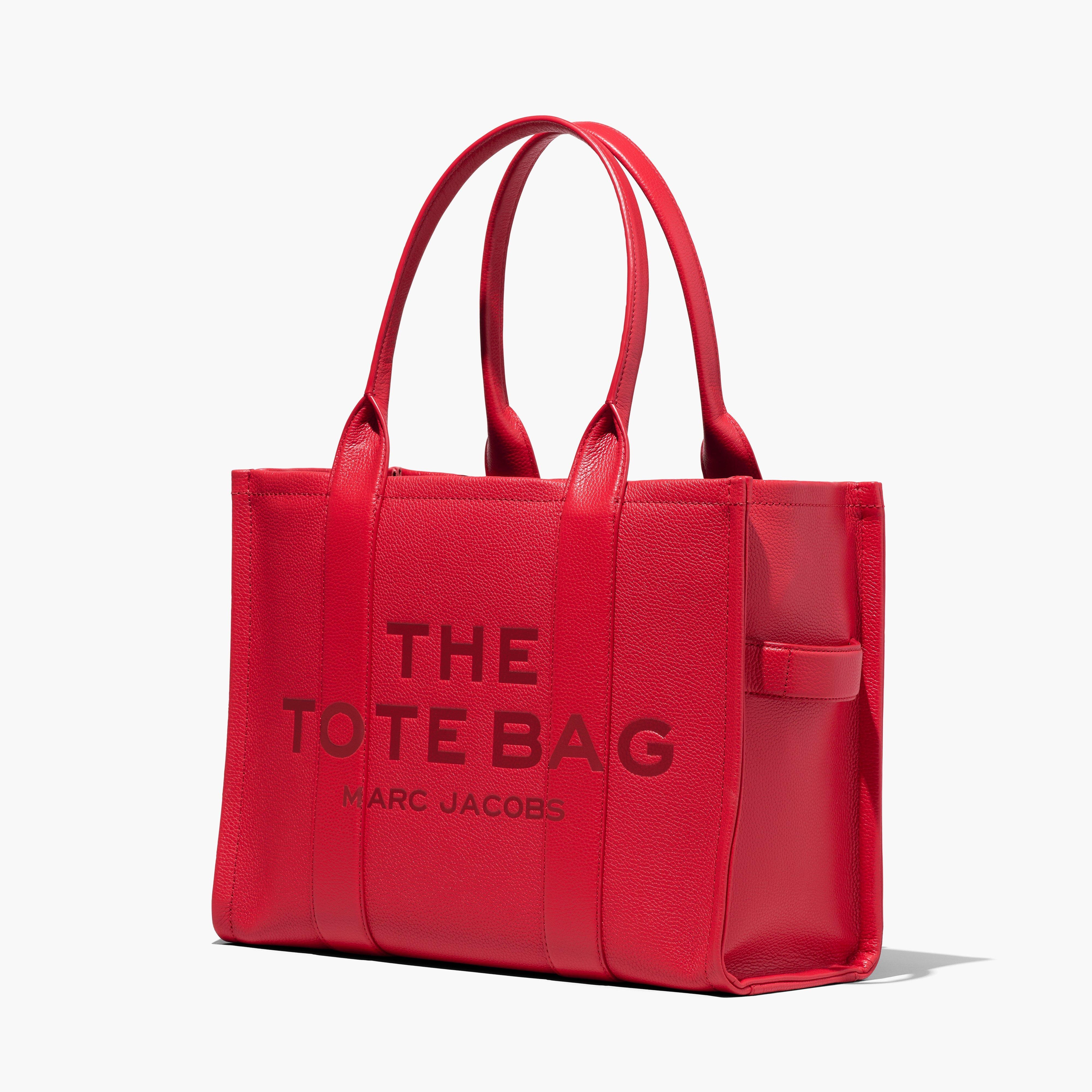 THE LEATHER LARGE TOTE BAG - 4