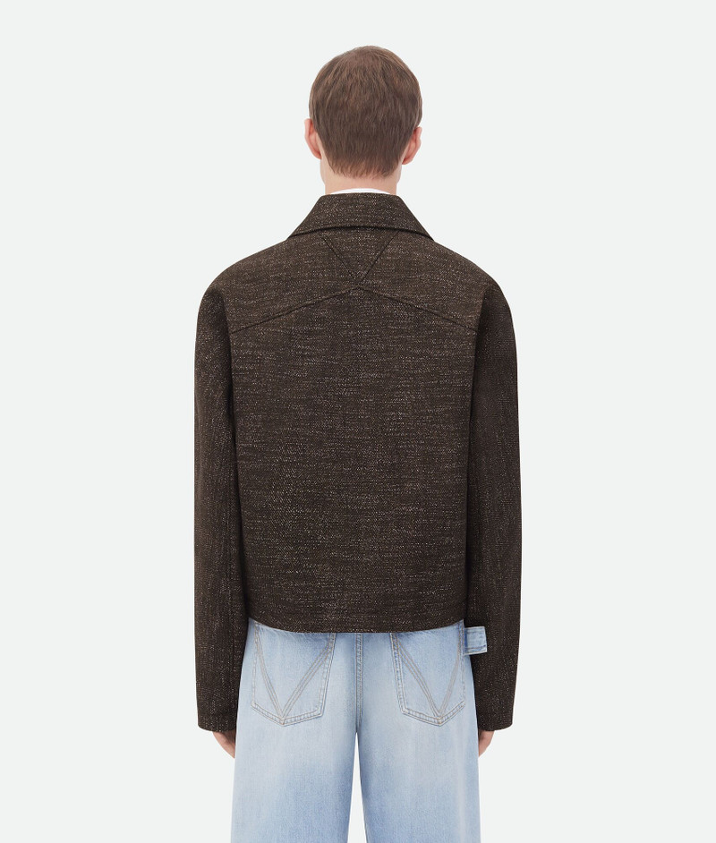 Textured Wool Speckled Kimono Jacket 3