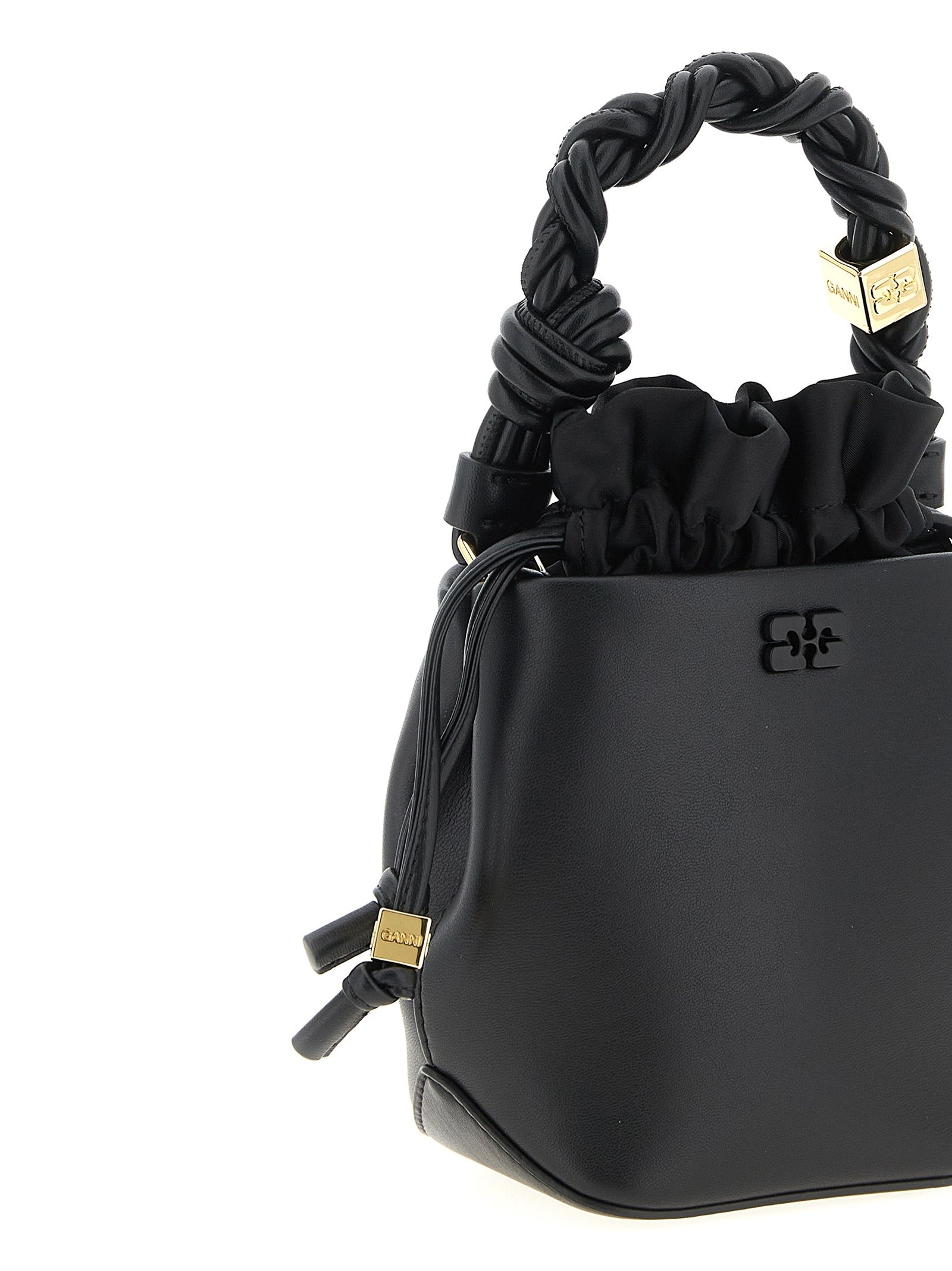 Mini Bou Bucket Hand Bags Black - 3