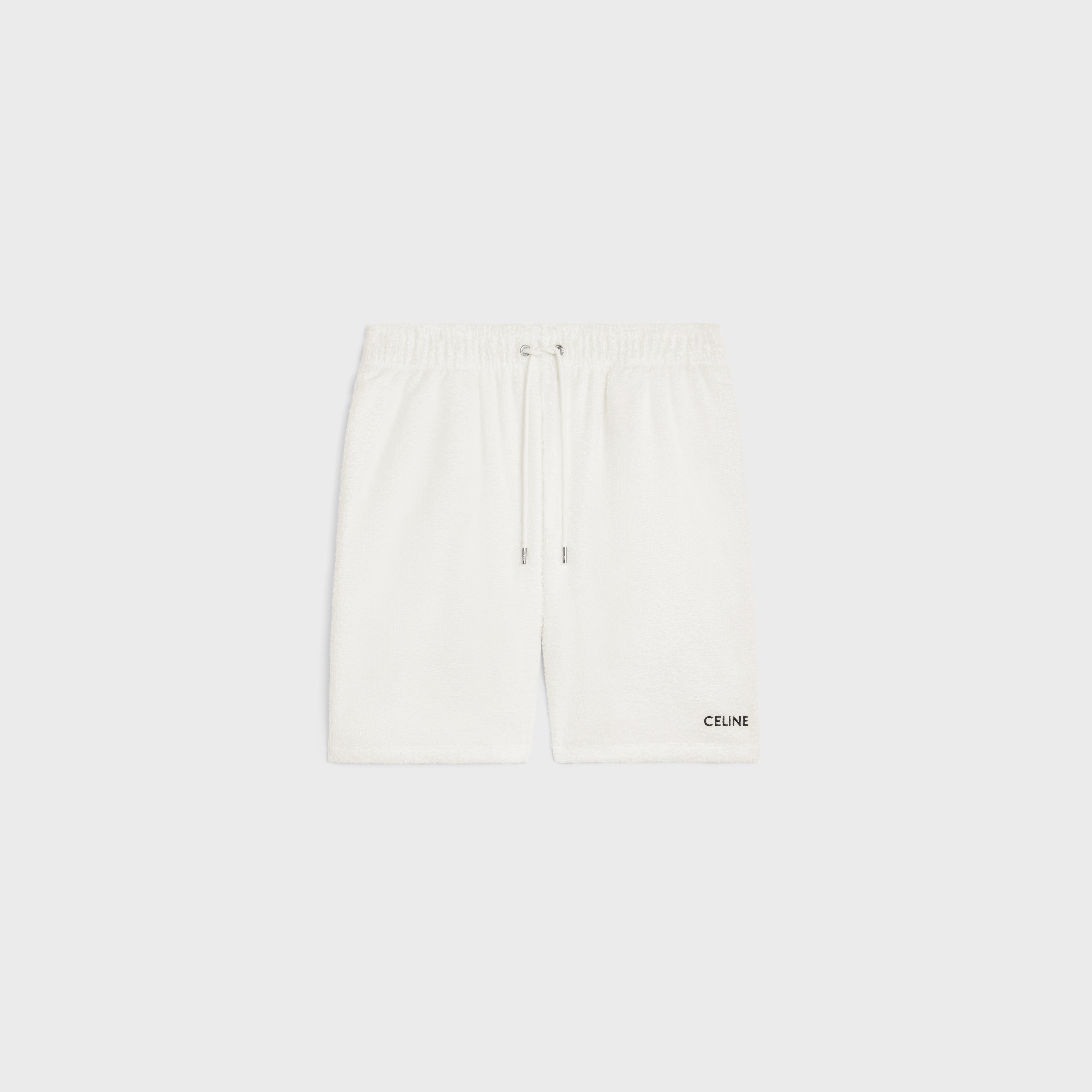 celine shorts in terry cotton - 1