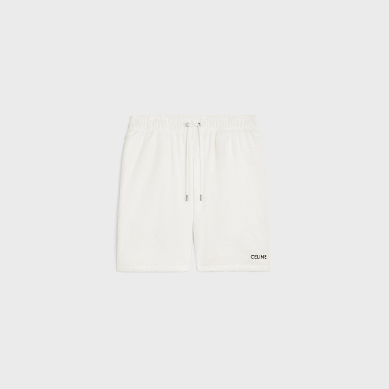 celine shorts in terry cotton 1