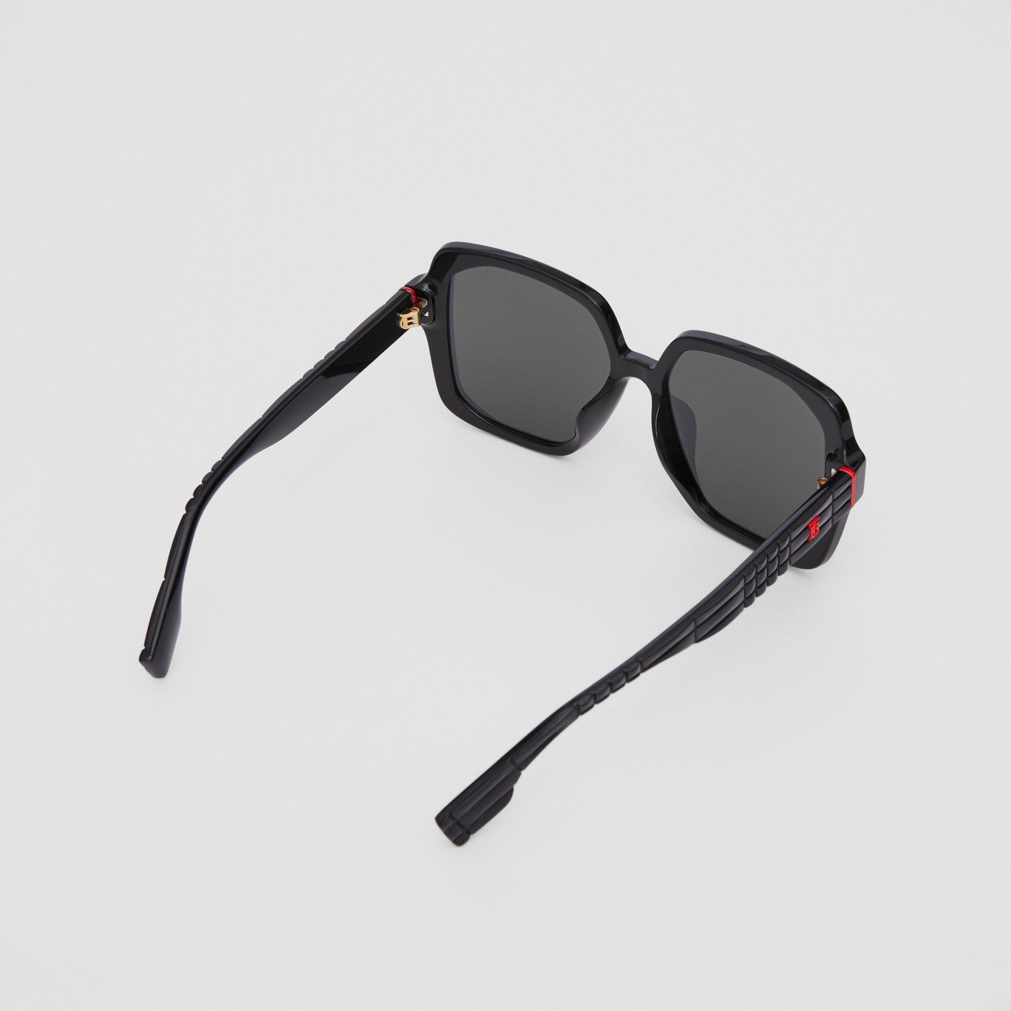 Square Frame Lola Sunglasses with Chain - 3