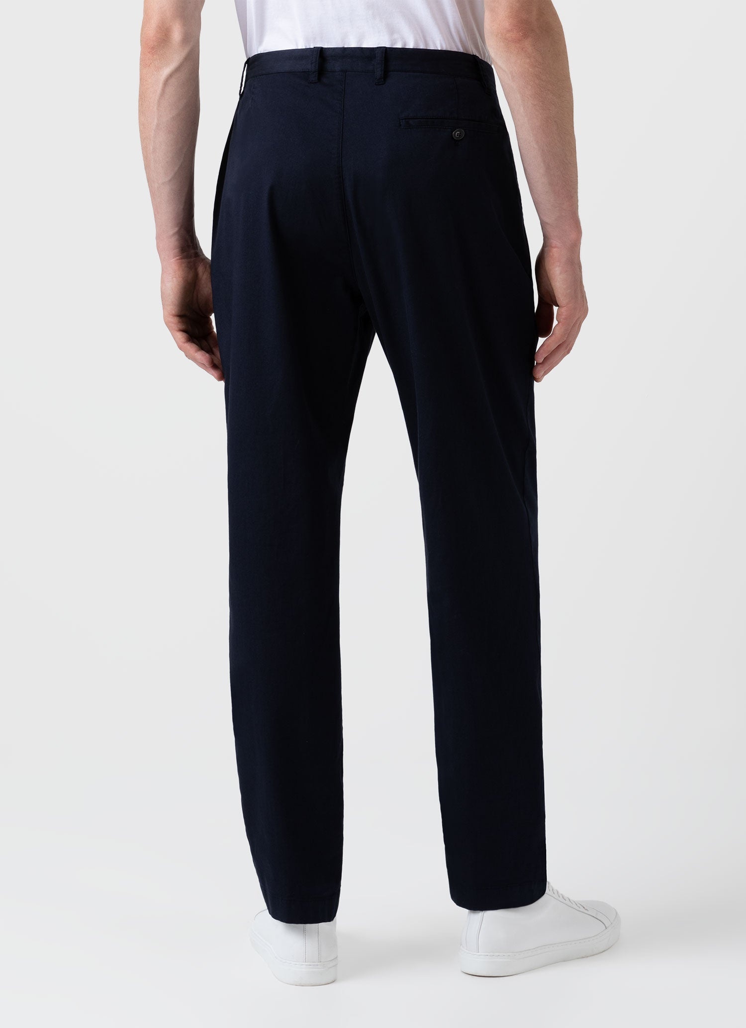 Pleated Twill Trouser - 4