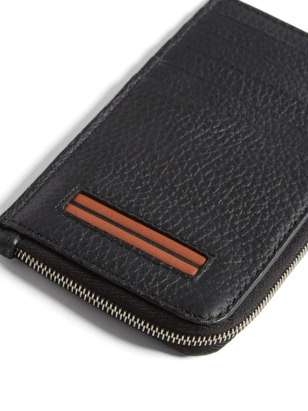 STRIPE-EMBELLISHED LEATHER WALLET - 3