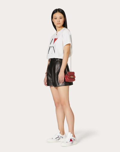 Valentino T-SHIRT WITH VLoveTN PRINT outlook